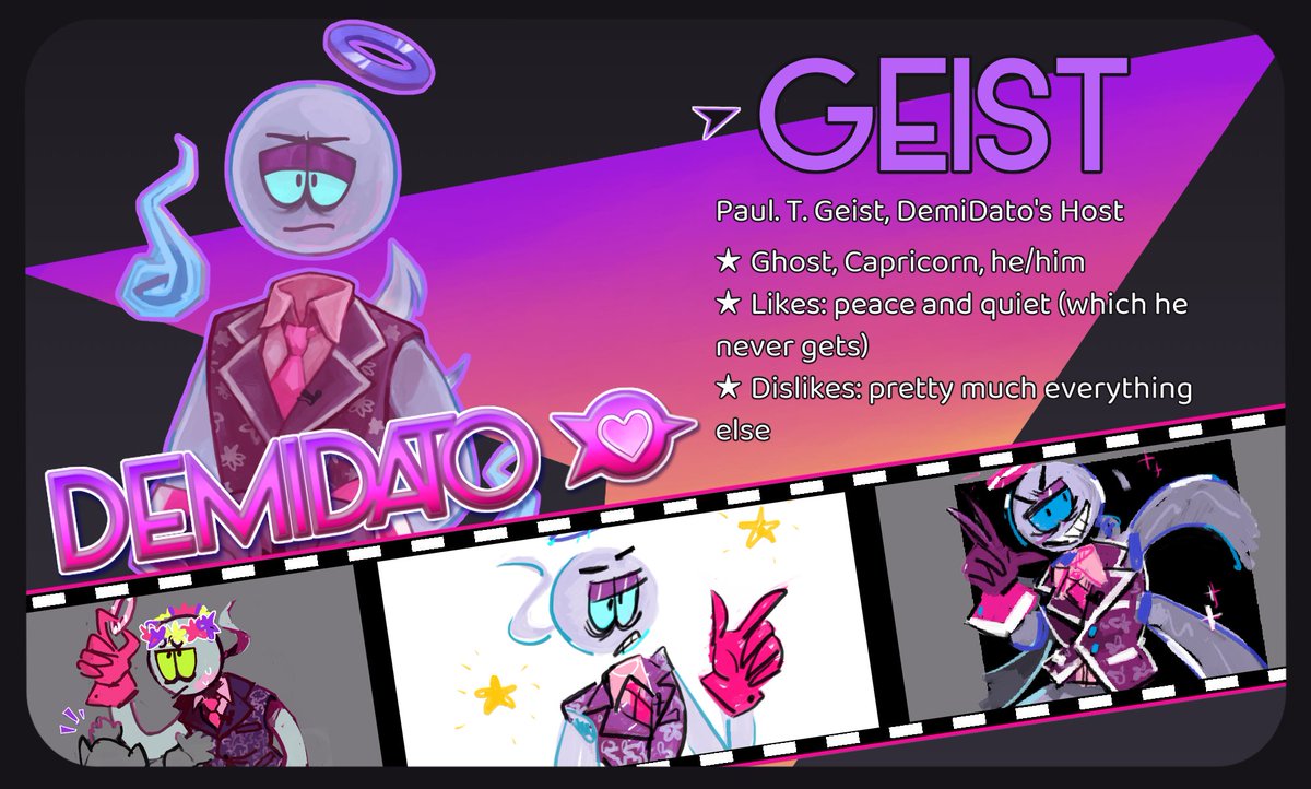 ✨Today is Paul T. Geist's Birthday! ✨
Let's wish happy birthday to our poor overworked host👻(hopefully he at least gets a day off from filming)
and hbd to all our other Capricorns celebrating this month! 💜