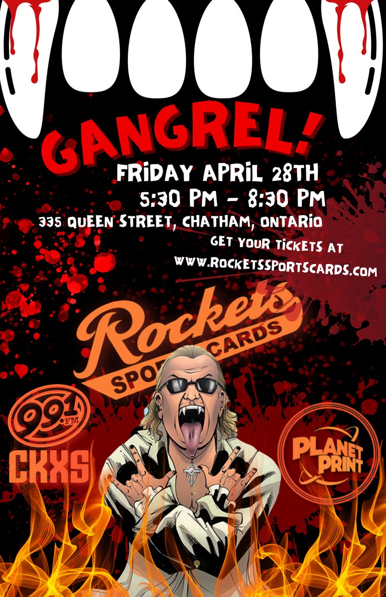 UphamD's tweet photo. Gangrel @gangrel13 this Friday in Chatham, ON. Info on poster. @KeeganRW @ambientboom @ForAllGreerkind @JeffKavanaugh @BBStiffington @RocketSports9 @BVadovic @rhooey42 https://t.co/jD1cxzmV18