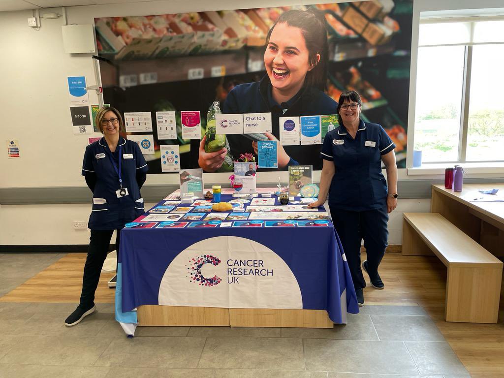 Amazing staff <a href="/Tesco/">Tesco</a> Extra York today #cruk #CancerAwareness