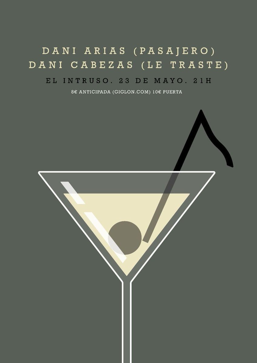 El 23 de mayo en Madrid hay esta delicia en forma de dos: Dani Arias y Dani Cabezas. 

<a href="/danicabezas1/">Dani Cabezas</a> <a href="/Pasajeroficial/">Pasajero</a>