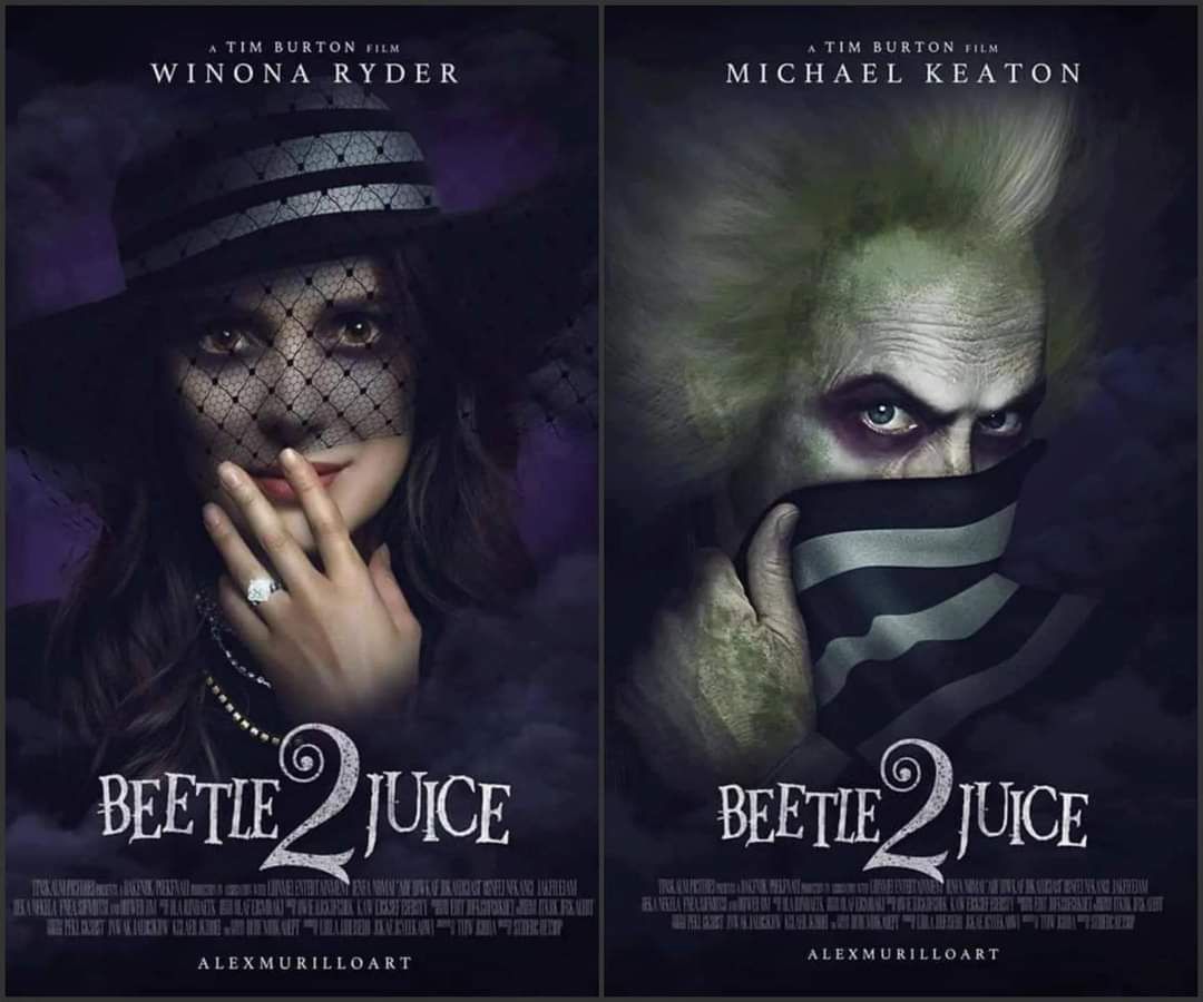deathndhorror's tweet photo. BEETLEJUICE 2 is officially in the works 🐍 https://t.co/65FcgcHMWF