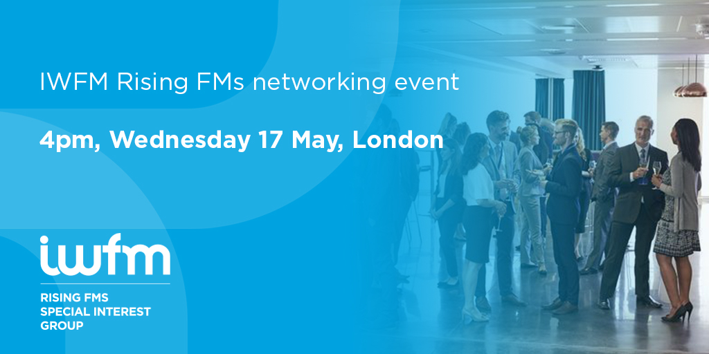 IWFM_UK's tweet photo. If you’re planning on attending the Facilities Show 2023, make sure to add to your calendar the @IWFM_RisingFMs networking event which is being held at the Novotel ExCel on Wednesday 17 May.

Register today at: https://t.co/anlUU3kM6v https://t.co/pSFIowi5og