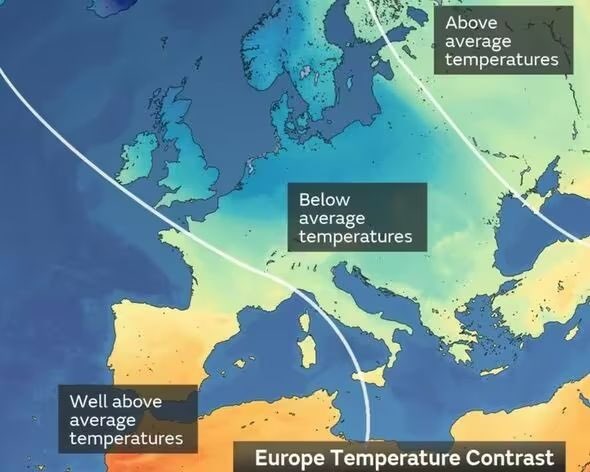 Resilient_Futur's tweet photo. Just to remind everyone, the wrathful jet stream is the cause of this unstable weather because the Arctic can no longer support it. https://t.co/1AzLLjBlAG