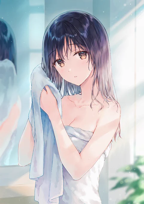お風呂上がり 