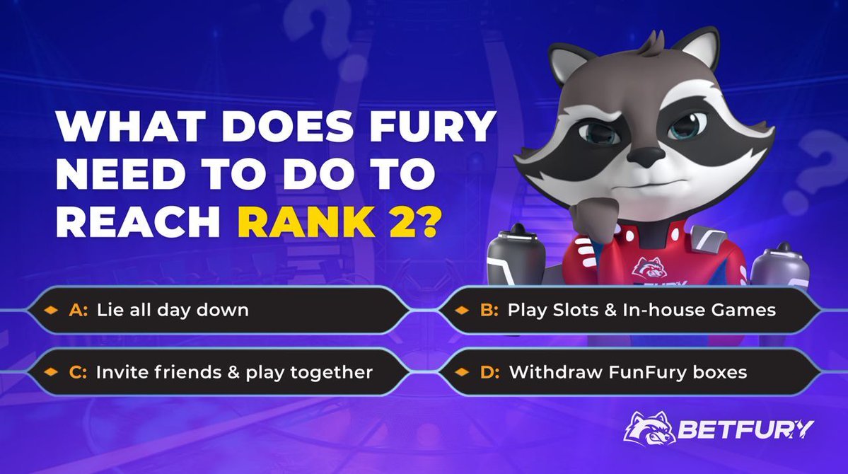 BetfuryPh's tweet photo. 📌FunFury Battle #Updates
bagong sistema para yumaman!
https://t.co/IKDc2MfqYi
Mnalo sa #FunFury Battle at mkibhagi sa $150!
Abutin ang Rank 2 pra makuha ang #reward
Blisang ptaasin ang wager-
30 na araw pra pataasin ang Rank mo
Ano kailangang gwin ni Fury pra mging Rank 2? https://t.co/SA1p2W6RFu