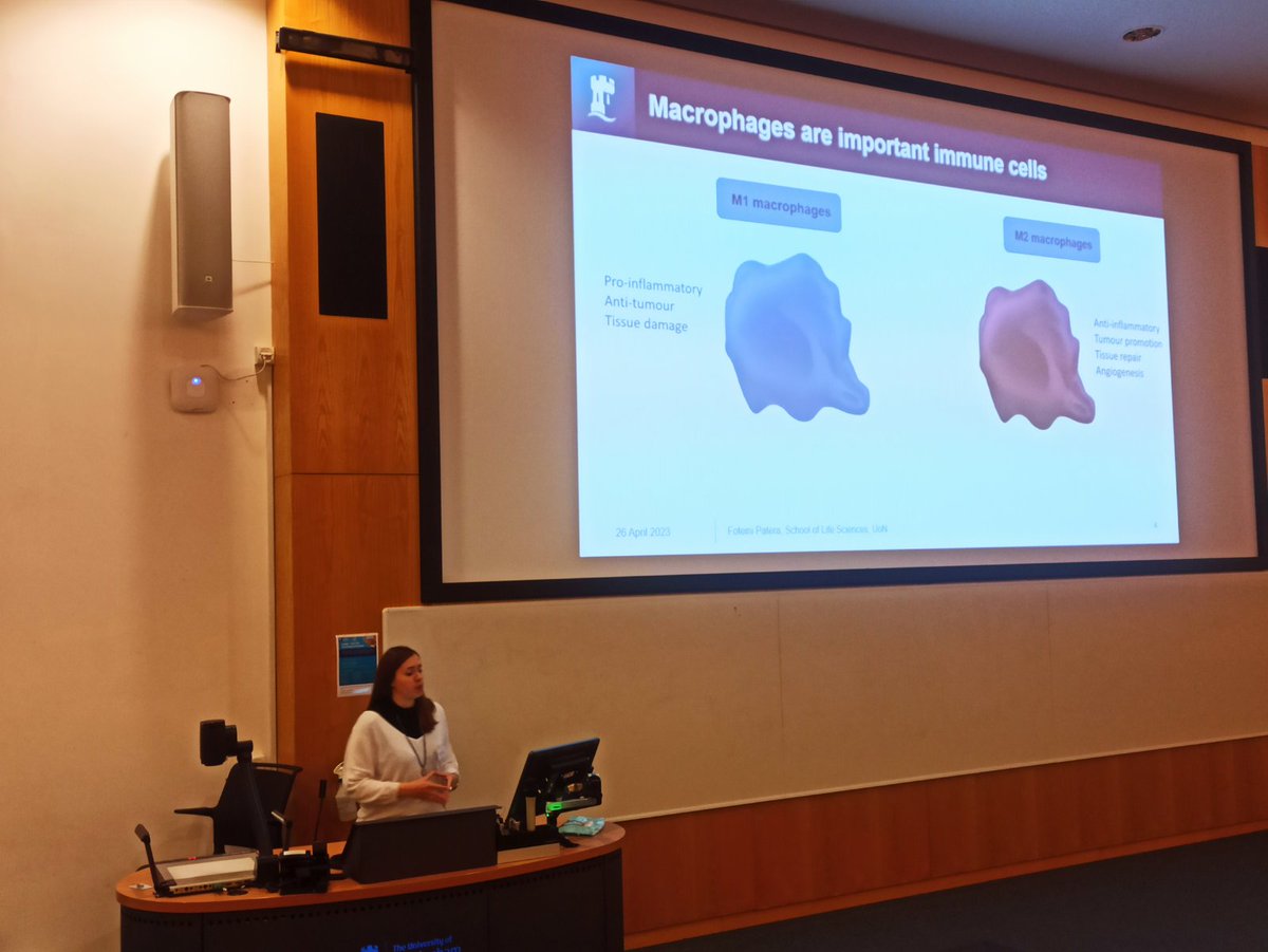 Thrilled to present my work on macrophages and adenosine receptors at the #miflow2023! Thank you <a href="/miflowgroup/">MI Flow Cytometry Group</a> for the opportunity!