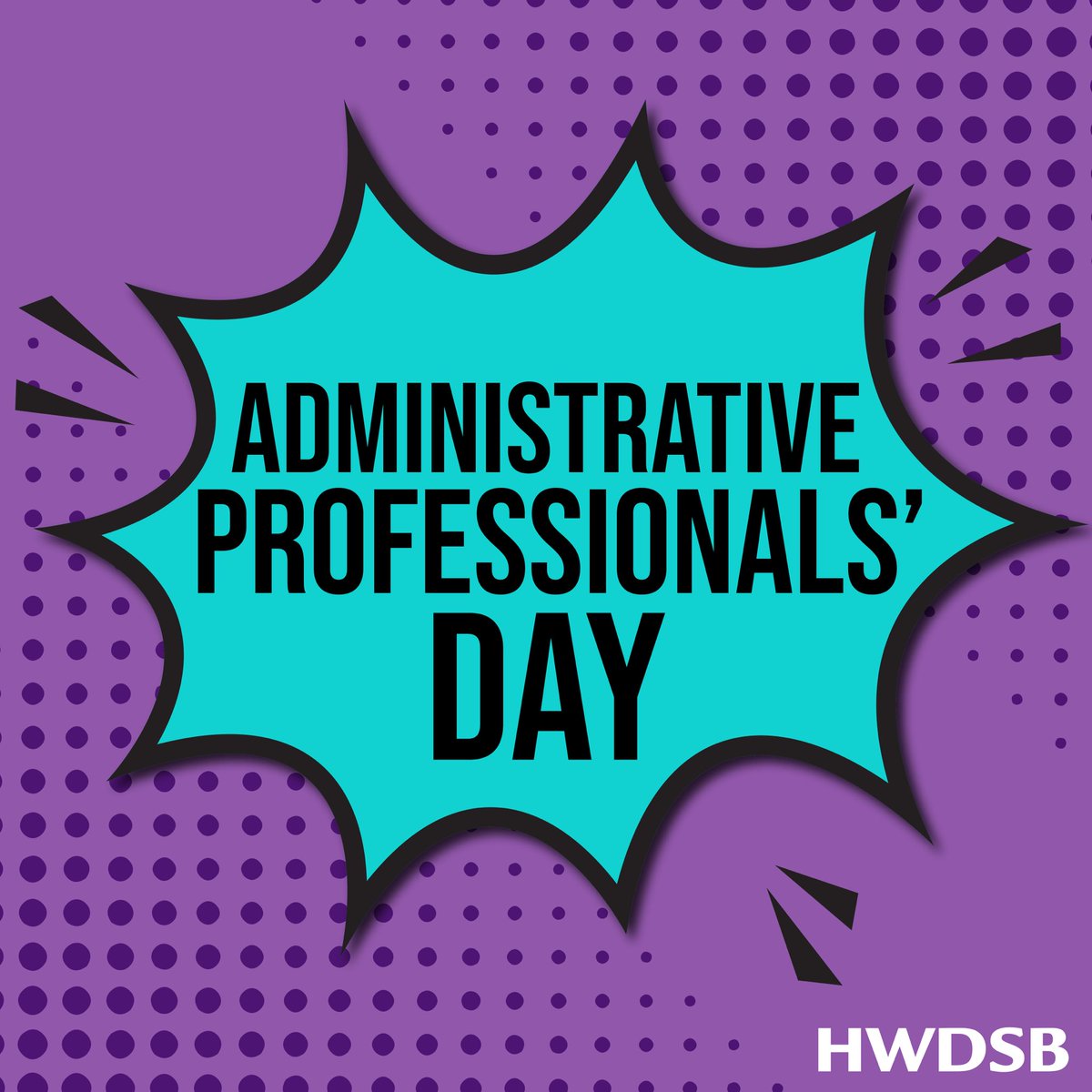 On Administrative Professionals' Day, we thank the bright, skilled and welcoming people who go above and beyond to support students and staff across HWDSB!

Your hard work is noticed and valued 💙