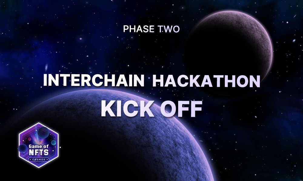 #GameofNFTs 第二階段跨鏈黑客鬆開賽，報名與作品提交通道已開啓！🎮🚀

贊助團隊🎗️ <a href="/cosmoshub/">Cosmos Hub ⚛️</a> <a href="/irisnetwork/">IRIS Network</a> <a href="/StargazeZone/">Stargaze ✨🔭</a> <a href="/uptickproject/">Uptick Network</a> <a href="/OmniFlixNetwork/">Aline dos santos Silva</a> 

👇立即報名 &amp; 提交作品：
interchainnfts.dev/gon/

更多詳情：mp.weixin.qq.com/s/oEImf9mEatxf…
(Chinese version translated by <a href="/CosmosChinese/">Cosmos Chinese</a>)