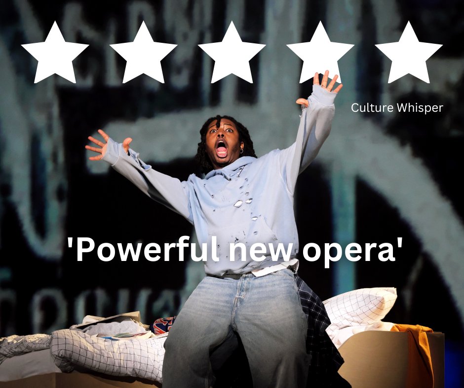 E_N_O's tweet photo. #ENOBlue showcases a 'tragically familiar narrative of police brutality' - ⭐️⭐️⭐️⭐️, The Guardian.
Get your tickets to this current and compelling new opera here 👉 https://t.co/LZcRMOPeNE https://t.co/4olmRWOBSD