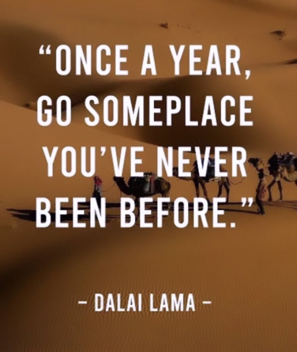 TravelCityZen's tweet photo. “Once a year, go someplace you’ve never been before.” 

~#DalaiLama https://t.co/KZtNEuha0z