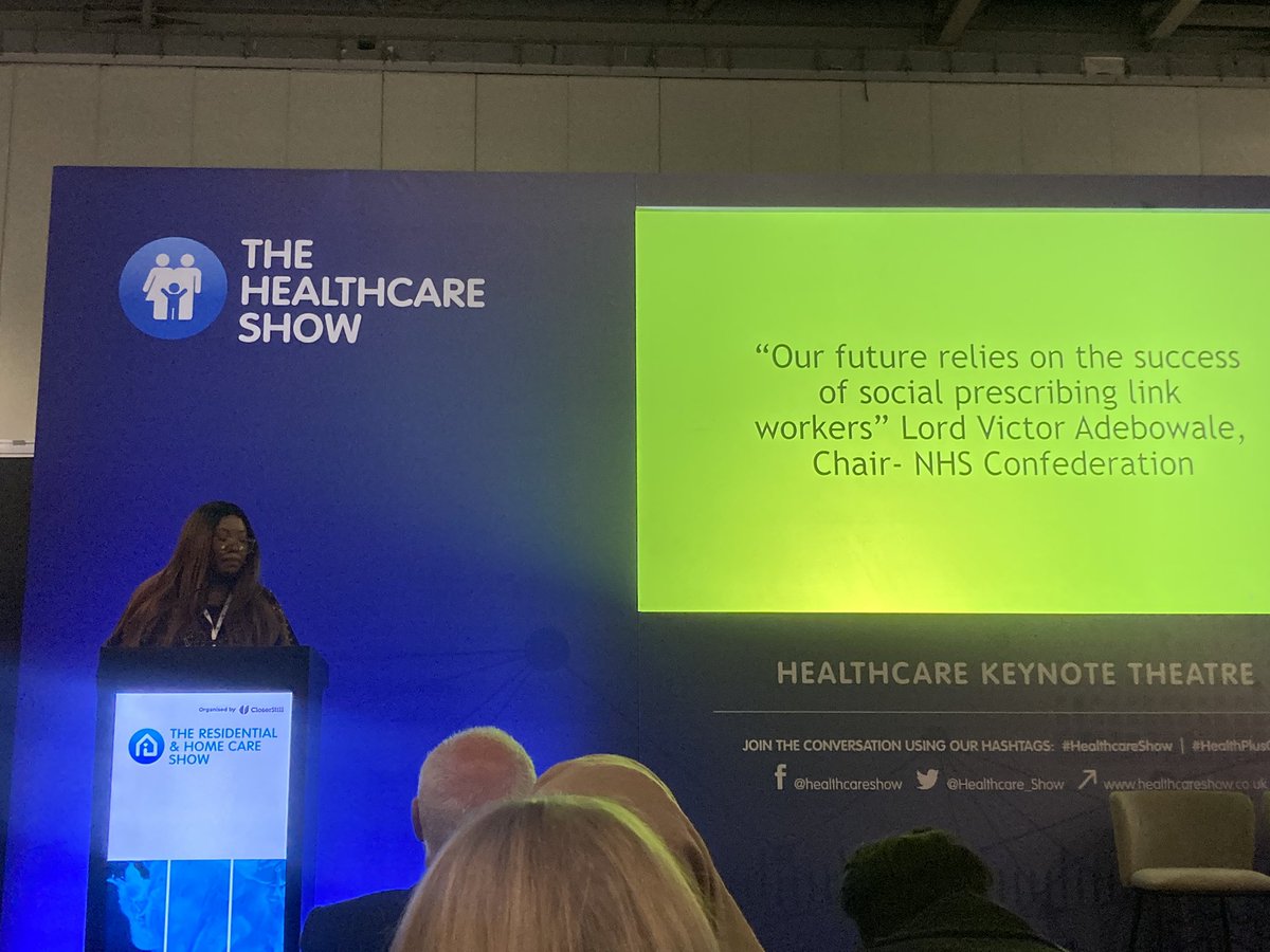 Jen_Neffer's tweet photo. @Christy_Melam leads the next session with a powerful statement which shows how important #socialprescribing is -it’s fundamental to healthcare delivery #linkworkerday https://t.co/Tyocwk7w4C