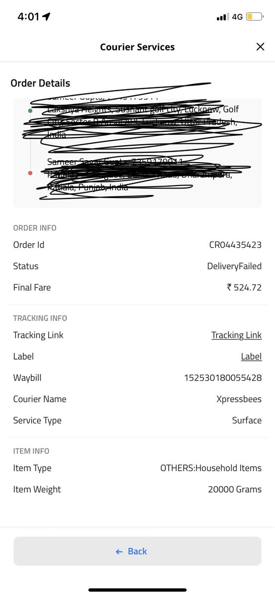 samir77777's tweet photo. @porterit_ fraud courier service, have booked a courier 8 days ago and have no track where it is, no one in porter is ready to take responsibility of the timeline and service quality

Worst ever service, a police complaint should be lodged against them for fraud, totally bad https://t.co/ZyPPMTz97v