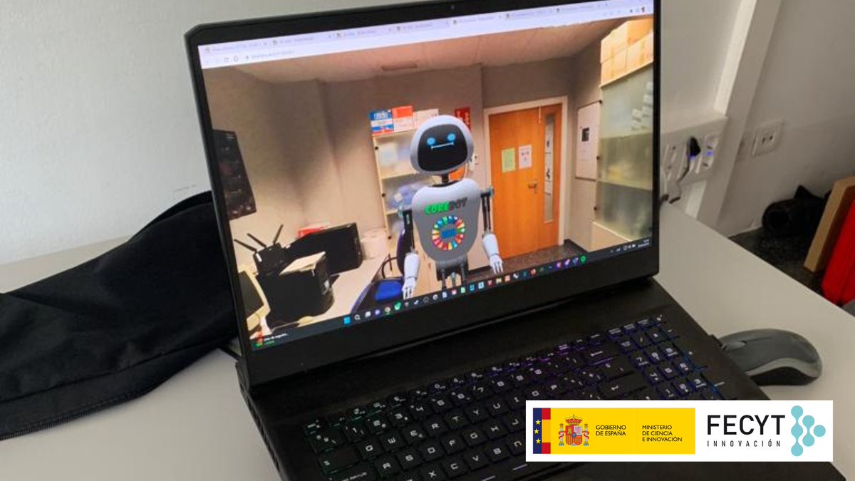 CCiTUBDivulga's tweet image. A continuació, "CSL-Lab 2150": realitat augmentada per conèixer com els lab. @ccitub aporten solucions als problemes del futur. Guiats per J. Mendoza #CCiTUB i H. Zapata #Tetravol.

Demo del projecte "Core Sustainability Lab: Operació Delta S 2150" #CSL_ODS

#CSL2150 #ODS