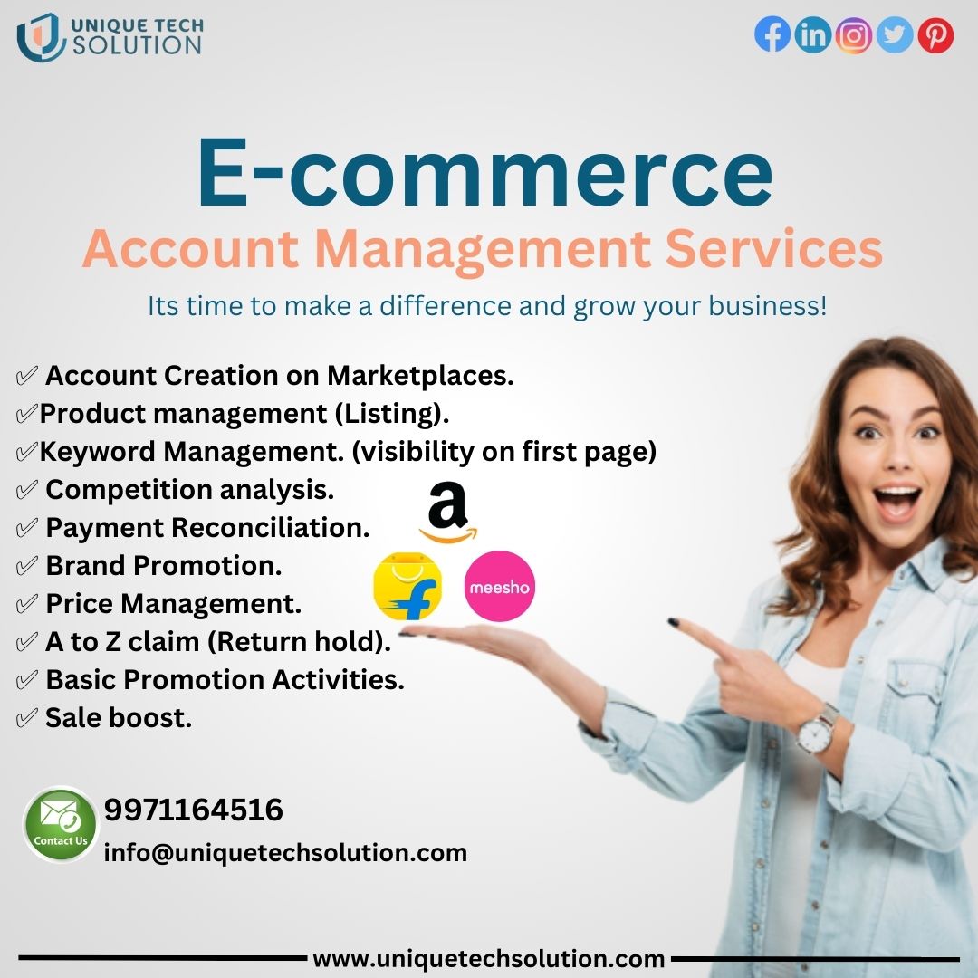 UniqueTechSolut's tweet photo. It's time to make a difference and #grow your E-Commerce #business!
.
.
#uniquetechsolution #theuniquetechsolution #ecommercewebsite #promotion #serviceprovider #smallbusiness #amozon #flipkart #sellers #selleraccount #accountmanagement #offer #branding #enterpreneur #callnow https://t.co/TuQDJBDrB8