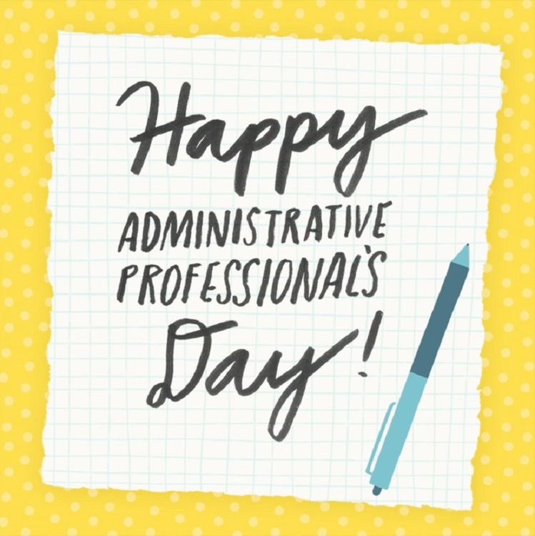 Good morning to all my fellow Administrative Professionals!!☕️☕️💐💐