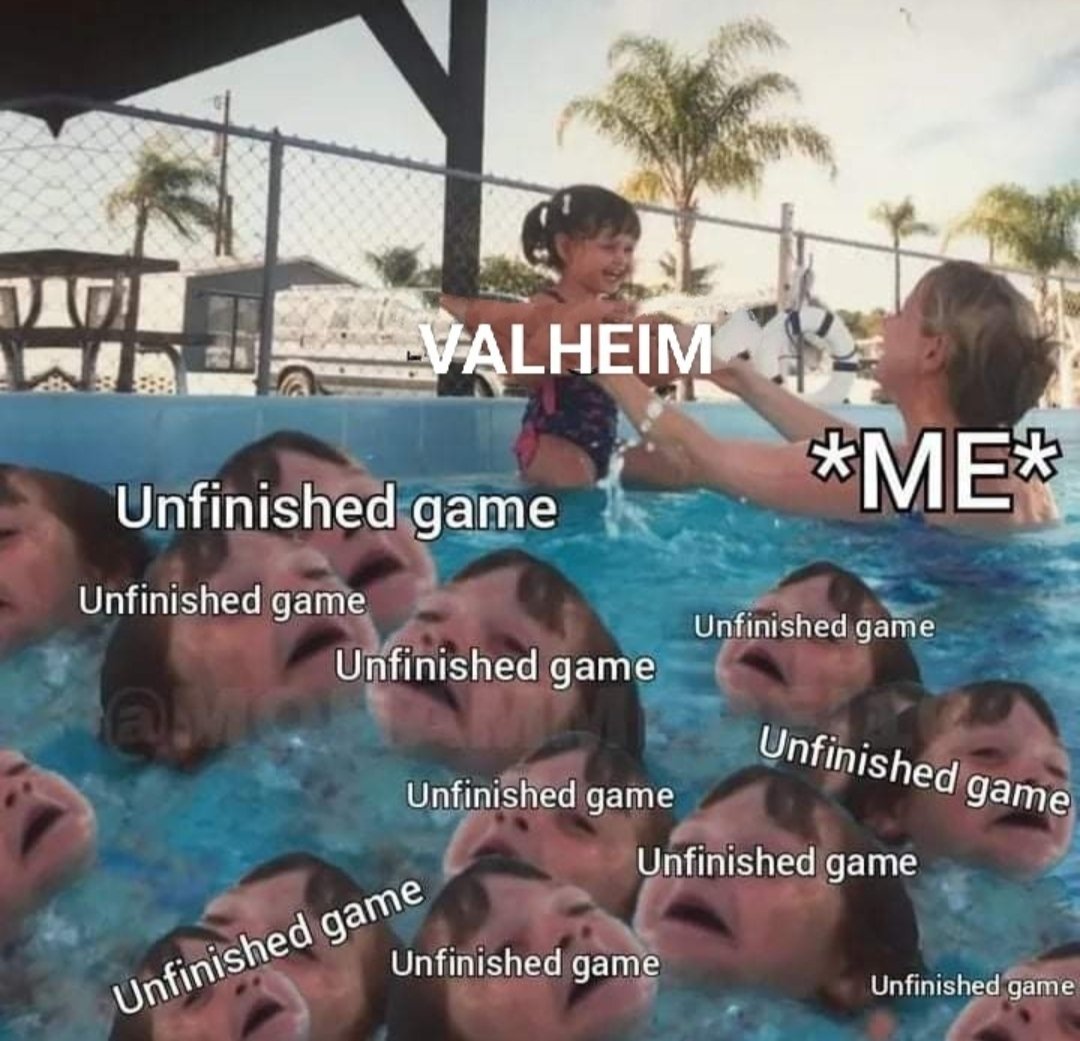 Me ever since <a href="/Valheimgame/">Valheim 🌟</a> was released #Memes  #Valheim #TwitchStreamers