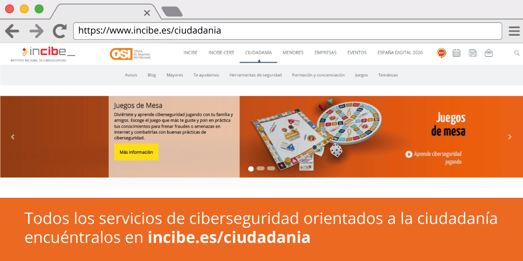 osiseguridad's tweet photo. 🚩Ya tenéis disponible la #NuevaWebINCIBE👉os esperamos a todos en https://t.co/KH4cTPI6Eg.
Ahora todos los contenidos de OSI los encontrarás ahí. 
¿A qué esperas? Visítala 💻. https://t.co/oDdQ0lceEQ