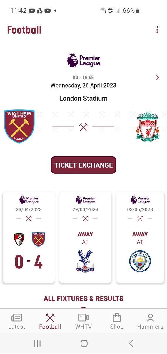 BobbyChurchill8's tweet photo. West Ham United football club must be rocking after our last 9 games and being in Europe and seeing our academy u18s win the Fa cup and thrashing the young gunners. ⚒️⚒️⚒️⚒️ https://t.co/bDPAzXGFiR