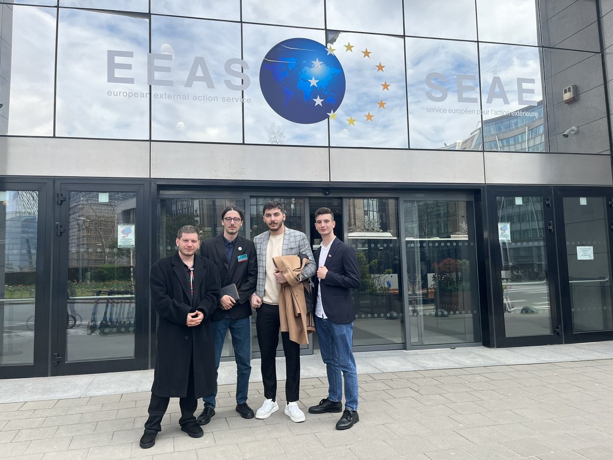 eurobrid_ge's tweet photo. We started the day by meeting at @eu_eeas 

We shared information and discussed situation in #Geo 🇬🇪 https://t.co/OMCYgKvmXJ