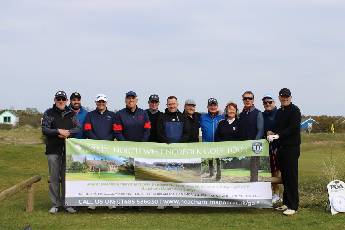 It's day 1 of the Searles Spring Classic. Play is underway at the beautiful <a href="/Hunstanton_Golf/">Hunstanton Golf Club</a>. A massive thank you to all the teams participating today and best of luck! #PGA #eastofenglandgolf #norfolkgolf #golf