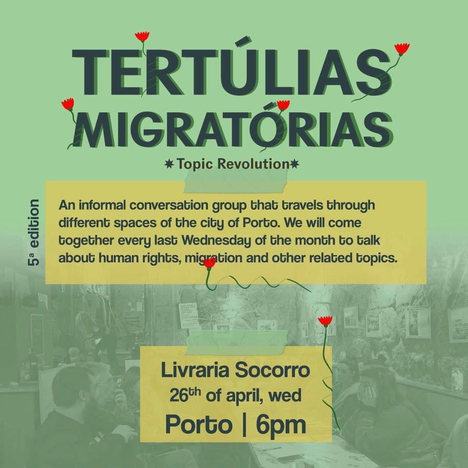 pt_socorro's tweet image. É hoje! ⚡

Direitos humanos, migrações e muitos outros temas a discutir numa conversa informal, promovida e moderada pela Humans Before Borders. 

Hoje, na @pt_socorro, às 18h. 

#humansrights #migrations #HumansFirst #migrants #humansbeforeborders