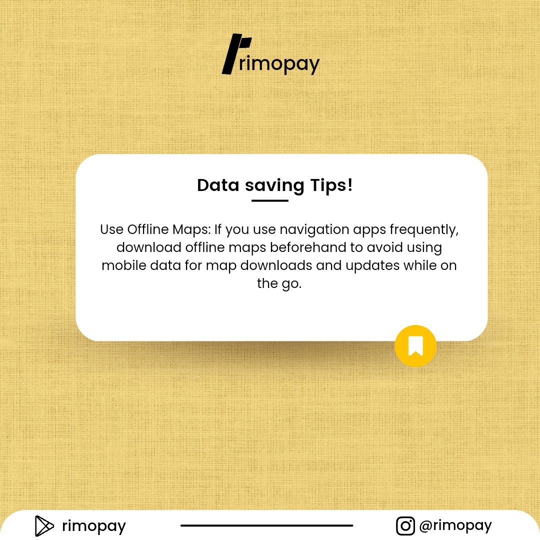 codetexr's tweet photo. Here's a data saving tip that can come in very handy, we hope you like it and learn something new from it.

#rimopay #datasaver #tips #business #fyp #explore #explorepage https://t.co/5bfLLc0dox