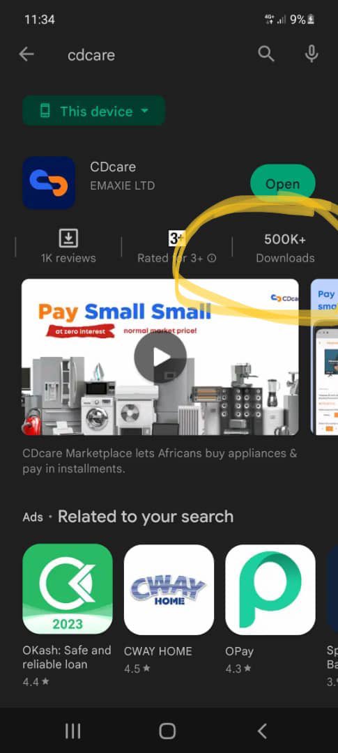 tobescorama's tweet photo. At 500K+ downloads on play store and 60K+ items ordered @CDcareNG 

All I can say is the best marketing is word of mouth! https://t.co/MGyem8x9N8