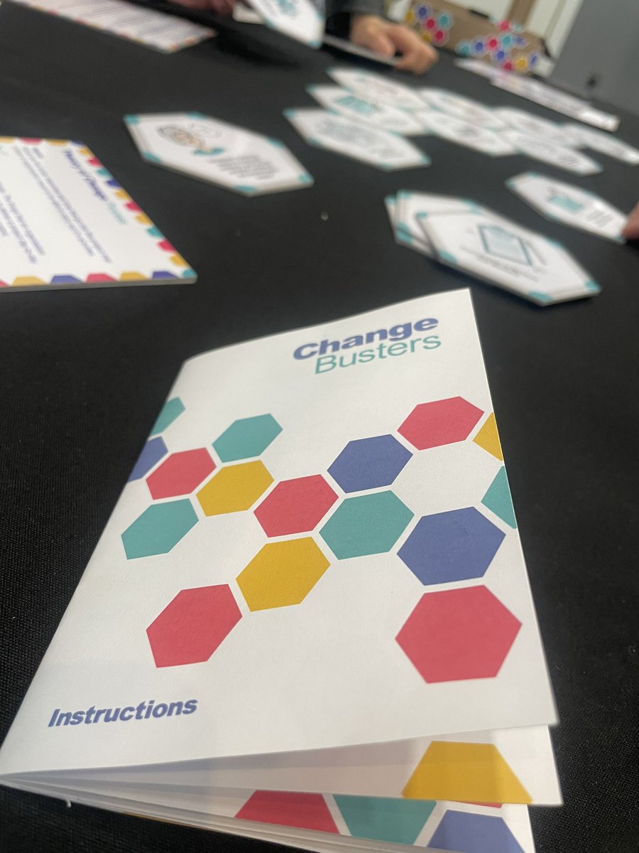 NickyDanino's tweet photo. Having a great day learning all about Theory of Change and playing the #ChangeBusters game so I can share with others at @LeedsTrinity https://t.co/lVsRKp6duz