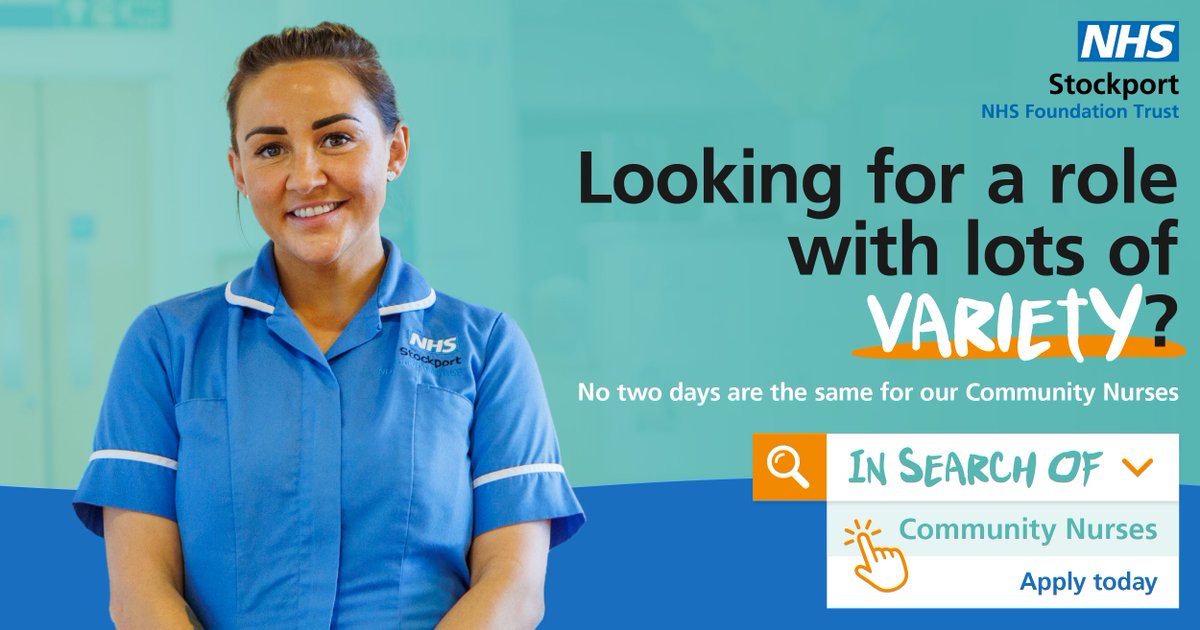 We're holding events on the 19th & 20th of May with interviews on the day! 🎉 Nursing students, registered nurses & nursing associates who would like to join our community nursing team, get in touch for more information ➡️ just-r.com/stockport-gene… @_Bex76