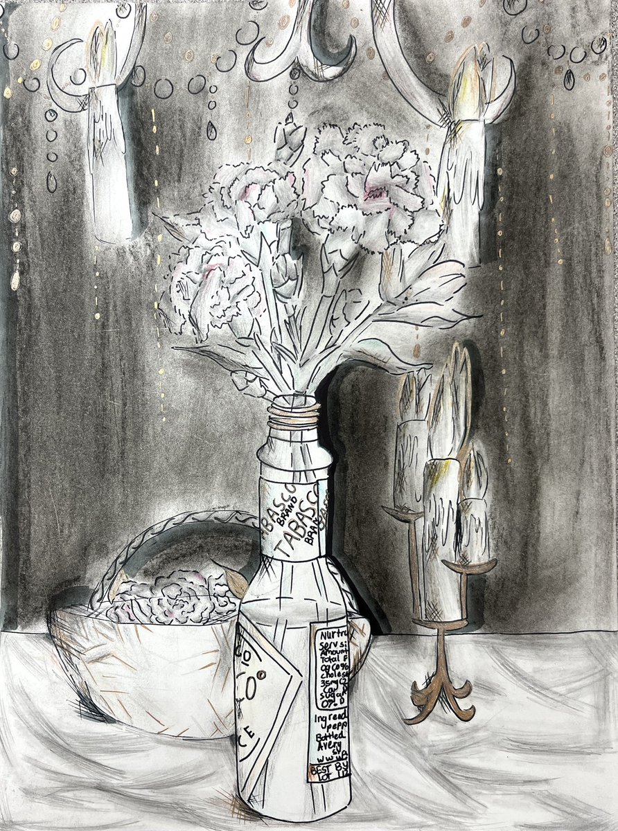 KeithArtRoom's tweet photo. 5th grader Fei showing off her drawing “Old Fashioned Charm” at the CFISD Spring Art Show
@CFISDKeith @CFISD_FineArts @CFISDArt @SchoolArts @TxArtEd #ThisIsKeith #CFISDcreates #cfisdspirit https://t.co/V3dtO5eBge