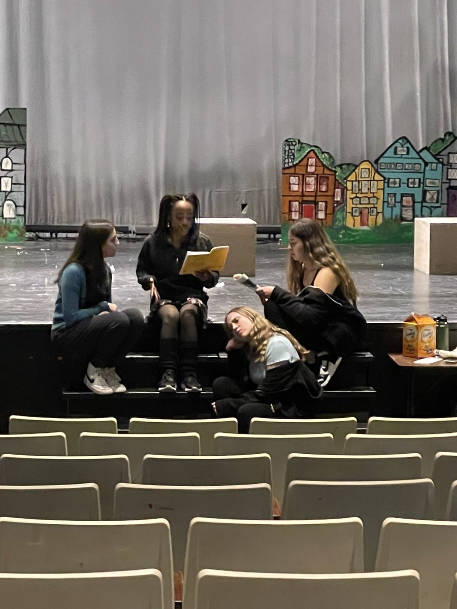 Students, after school, rehearsing for our June 6 &amp; 7 production of Peter/Wendy!

<a href="/PSD_CTE_ARTS/">Ricardo Pimentel</a> 
<a href="/PSDRI_Schools/">Pawtucket School Department</a>