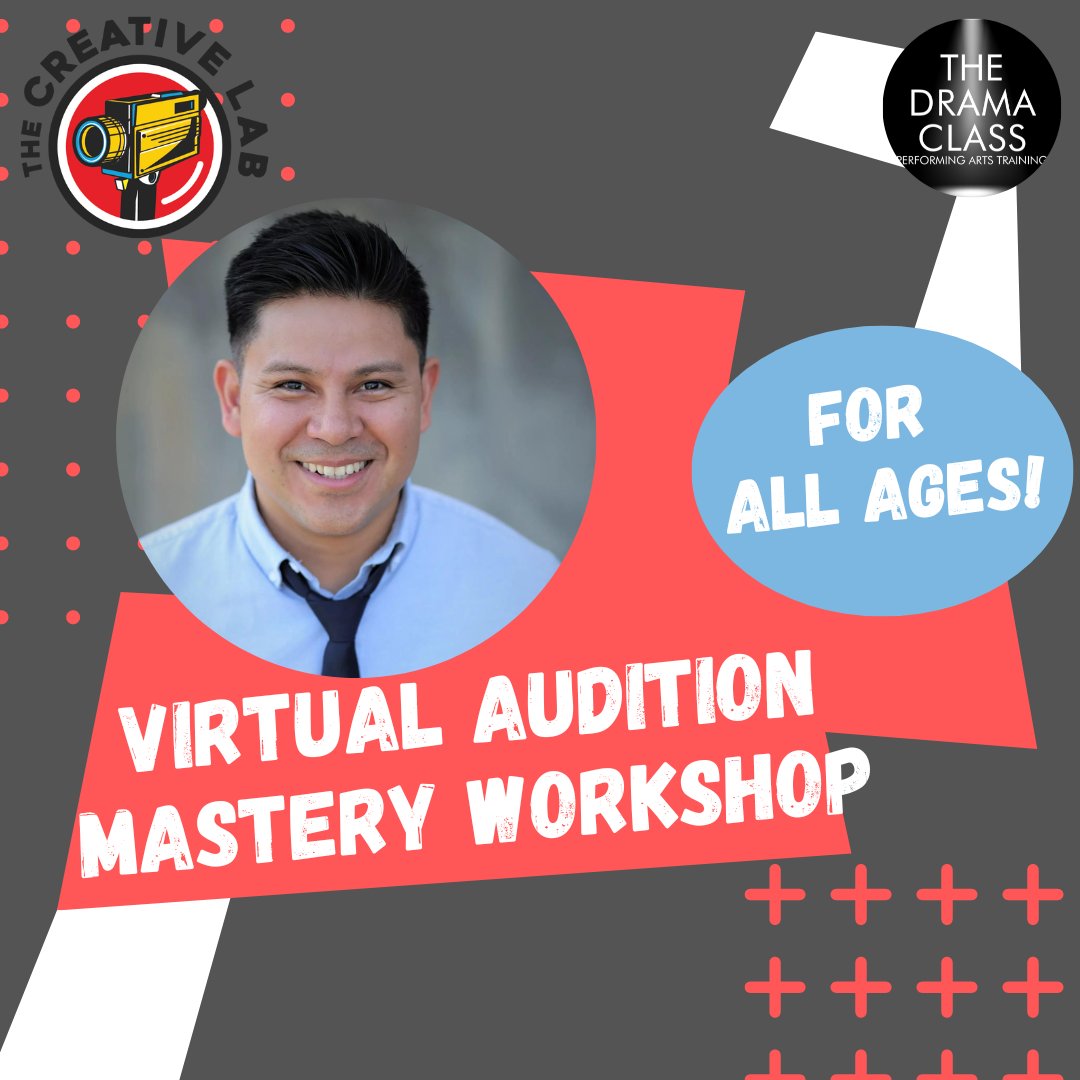 the_dramaclass's tweet photo. ✨VIRTUAL AUDITION WORKSHOP!✨
We're feeling super excited about our SECOND workshop with actor and camera technician Edwin Perez of The Creative Lab
link here!
https://t.co/3rXUqAxCkA
#Audition #NewWorkshop #Actors #ChildActors #Acting https://t.co/L1rW8VdTSw
