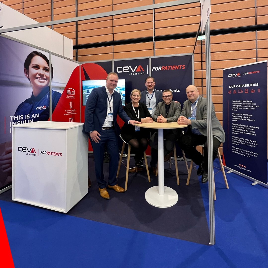 cevalogistics's tweet image. Bonjour Lyon! 👋
We’re at @LogiPharma, ready to meet you and explain how our FORPATIENTS end-to-end solutions can add value to all parts of your #healthcaresupplychain.

📍 Join us at booth 19, Forum 5-6 Level 1, at the Centre de Congrès de Lyon. 

#CEVALogistics #LogiPharma
