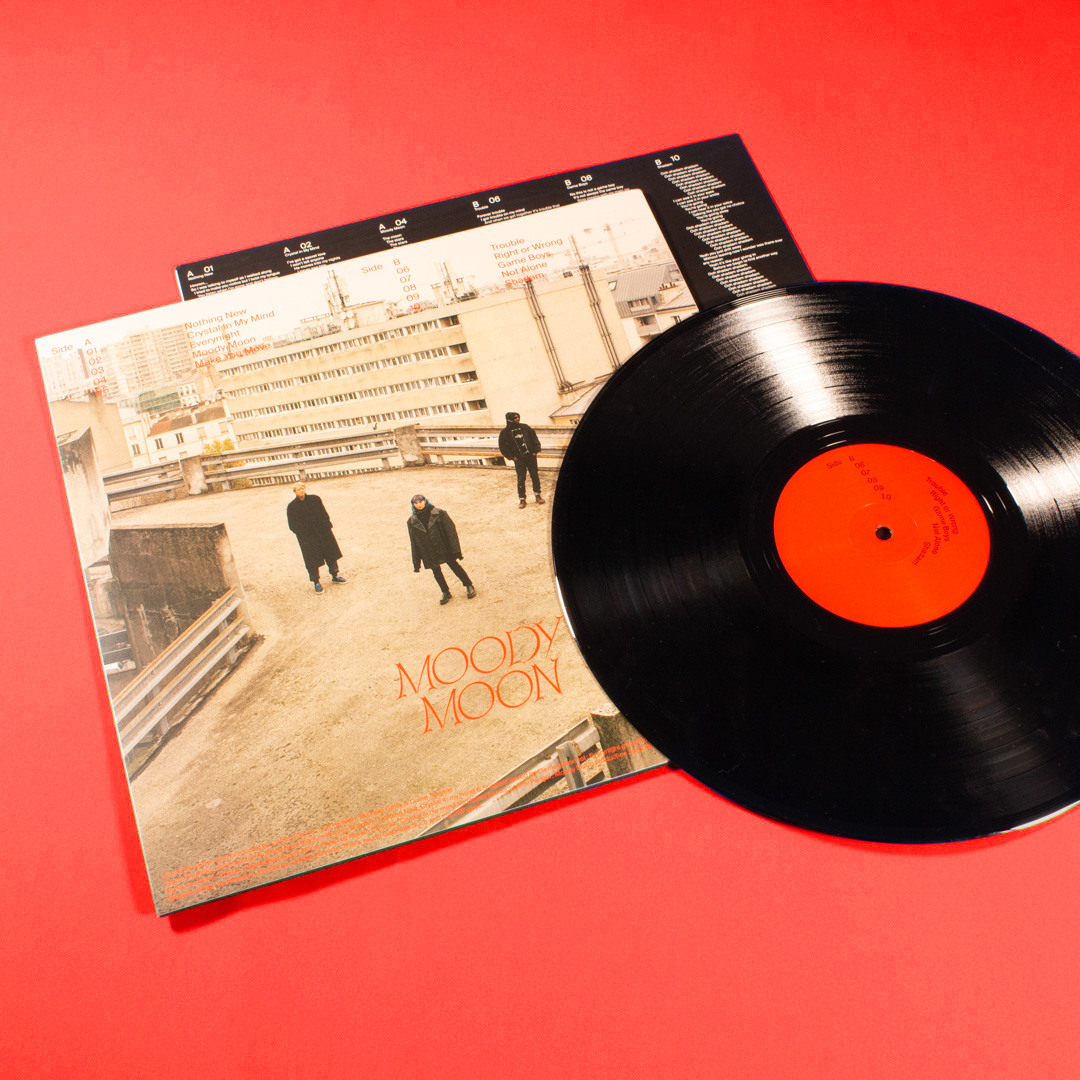 The third album "Moody Moon" from <a href="/CampClaude/">Camp Claude</a> is finally out of the factories and heading your way! 10 tracks of alternative rock pressed on a black record clashing guitars with synths. 

The best part of all this?  
It’s still available right here ⚡️bit.ly/3HbemsJ