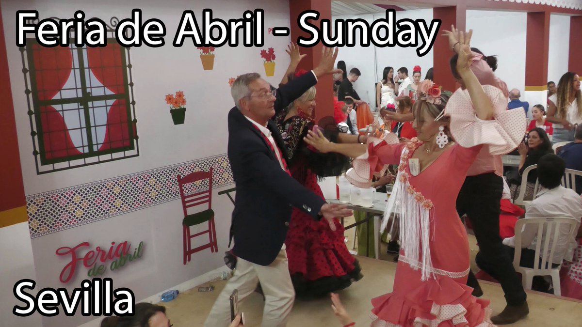 Watch the festivities on Sunday at the April Festivitites in #Sevilla #Spain #FeriaSevilla23 #FeriaSevilla23 <a href="/Feria_deAbril/">Feria Abril Sevilla</a> #Feria #FeriadeAbril #FeriadeAbril2023 #Seville 
Watch the video here!
youtu.be/pZbS3I5o7ng