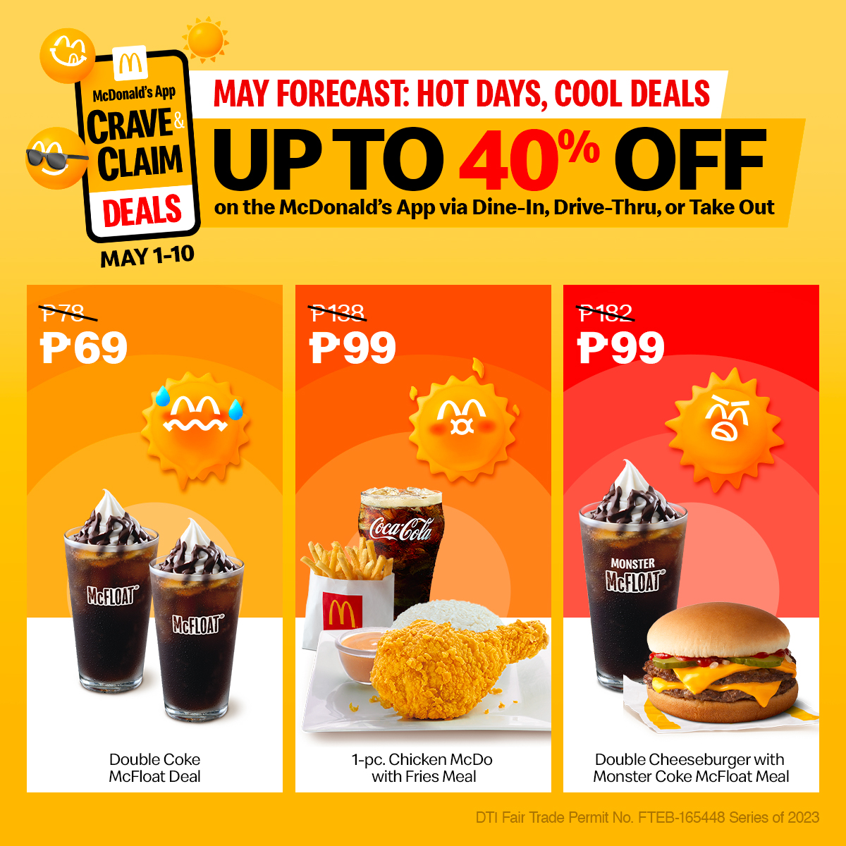 mcdo-philippines-on-twitter-go-out-in-this-weather-kayang-kaya-kasi