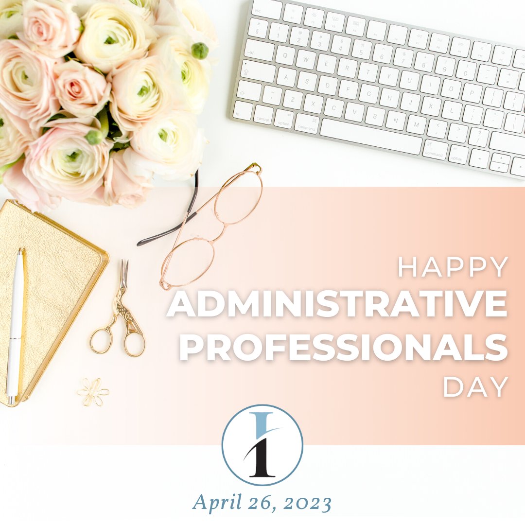 HAPPY ADMINISTRATIVE PROFESSIONALS DAY! 📝

Thank you for all that you do, each and every single day - we couldn't do it without you!  🙏🌺

#admin #adminsupport #businesssupport #officeassistant #officemanagement