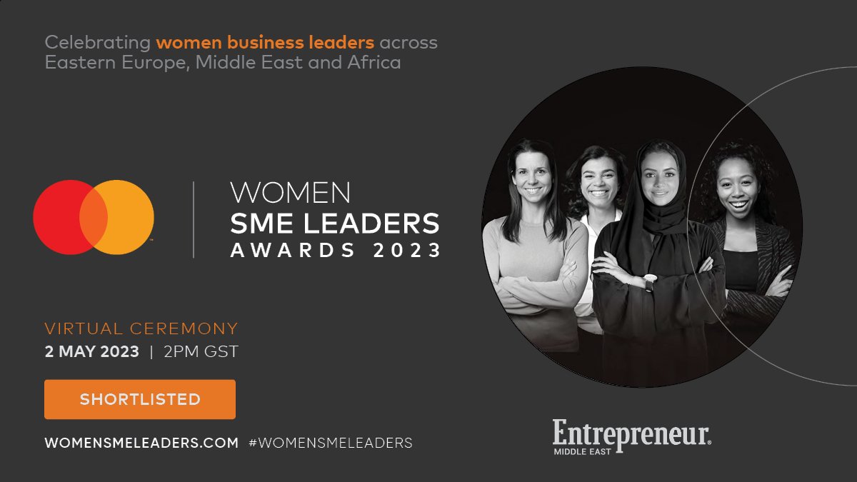 BigGirlsRise's tweet photo. We're excited to announce that our Co Founder: Abigail Abban has been shortlisted for WOMEN SME LEADERS AWARD 2023.

Much love to @MastercardMENA @EntMagazineME for the recognition. This means a lot to us &amp; our community. https://t.co/GUSlD3iyar