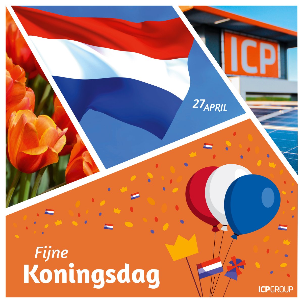 🇳🇱 👑 Wij wensen iedereen een fijne Koningsdag! 👑 🇳🇱 #HappyKingsday #27Aprilclosed #Kingsday