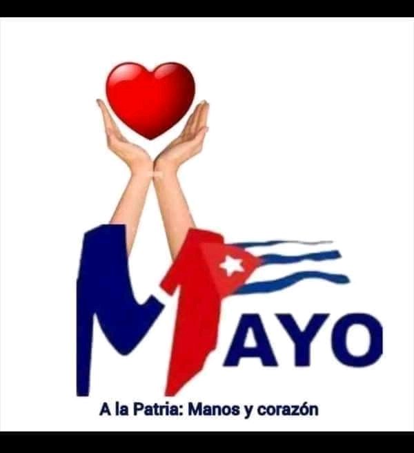 elsa_ena's tweet photo. #VivaElPrimeroDeMayo  @PresidenciaCuba @DiazCanelB @MMarreroCruz @JorgeLuisPerd20 @feu_uci @feu_santiago @IpvceL @IpvceEGuevaraVc https://t.co/B6OcBWadJ9