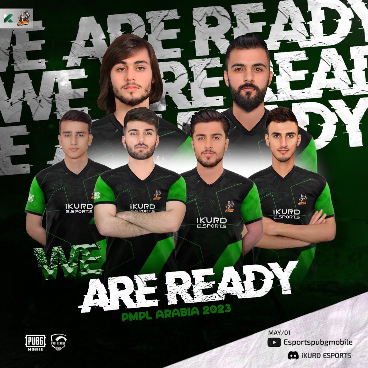 ikurdesports's tweet photo. We are ready to PMPL AR 2023
Only 4 days left, we have prepared ourselves in the best way, Stay with us and support us, support in you results in us😍!
Thanks💚.
#iKURD💚 #goiKURDgo #esportspubgmobile #pmpl #pmplarabia #pmplarabia2023 #gaming #esportsteam #pubgmobile #gamer https://t.co/RXW9UnHUJt