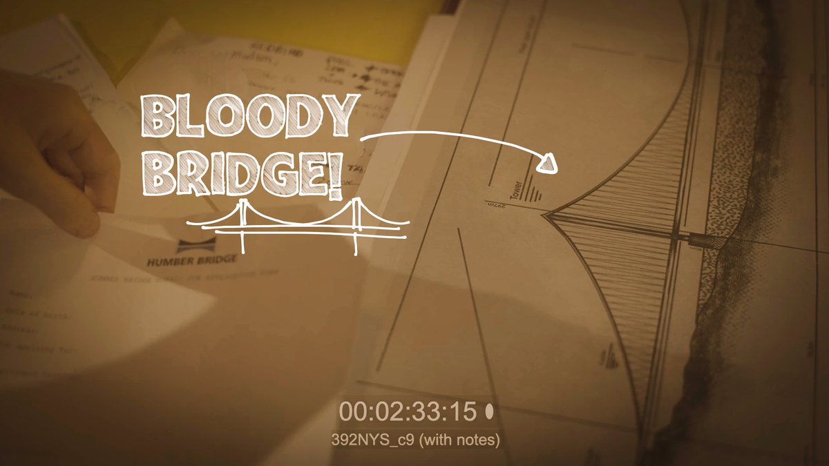 Deep into post-production <a href="/thekurious_/">The Kurious</a>, it's been incredibly fun working with animator <a href="/JonahKensett/">Jonah Kensett</a> whilst he's been developing the animated graphics for sequences within the film. Nine Years short film, a co-production between <a href="/xfoxcox/">Fox&Cox Productions</a> and <a href="/enonfilms/">ENON films | Story first production company. 2012.</a>. #HumberBridge #ShortFilm
