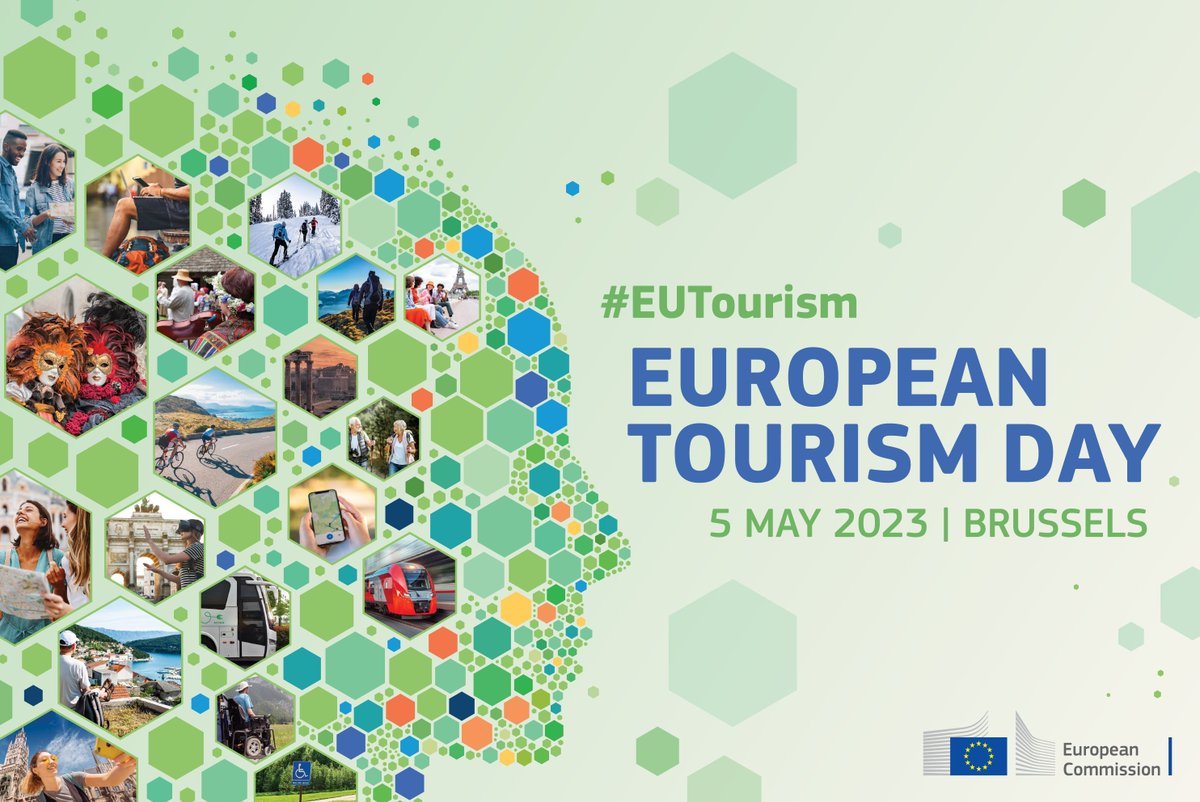 European Tourism Day is back!
The event will enable discussions on the transformation of #EUTourism and take stock of the implementation of the Transition Pathway for Tourism.

🗓️5 May 2023, Brussels🇧🇪
Learn more and register here👉 single-market-economy.ec.europa.eu/events/europea…