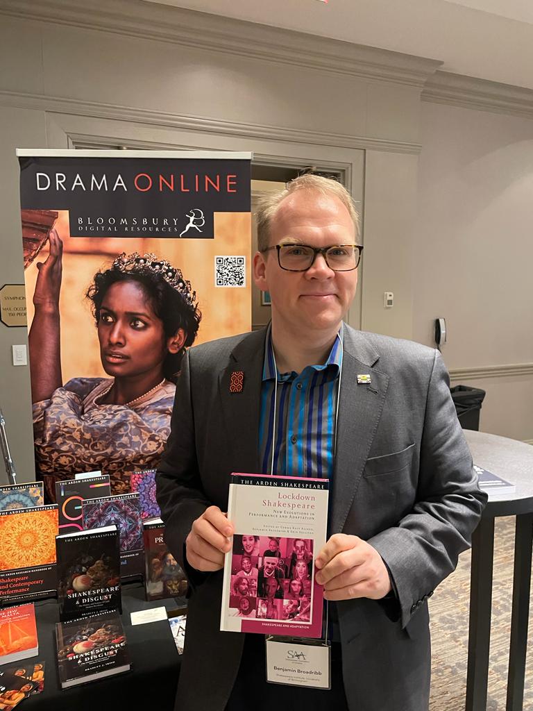 Shakespeare Bulletin (@shaxbull) on Twitter photo We're thrilled to welcome Hailey Bachrach <a href="/hbachrach/">Hailey Bachrach</a> and Benjamin Broadribb <a href="/Ben_Broadribb/">@benbroadribb.bsky.social</a> to the Shakespeare Bulletin team as our new Performance Reviews Editors! Hailey and Ben are longstanding contributors to the journal, and we're excited to learn from their expertise. /1 We're thrilled to welcome Hailey Bachrach <a href="/hbachrach/">Hailey Bachrach</a> and Benjamin Broadribb <a href="/Ben_Broadribb/">@benbroadribb.bsky.social</a> to the Shakespeare Bulletin team as our new Performance Reviews Editors! Hailey and Ben are longstanding contributors to the journal, and we're excited to learn from their expertise. /1
