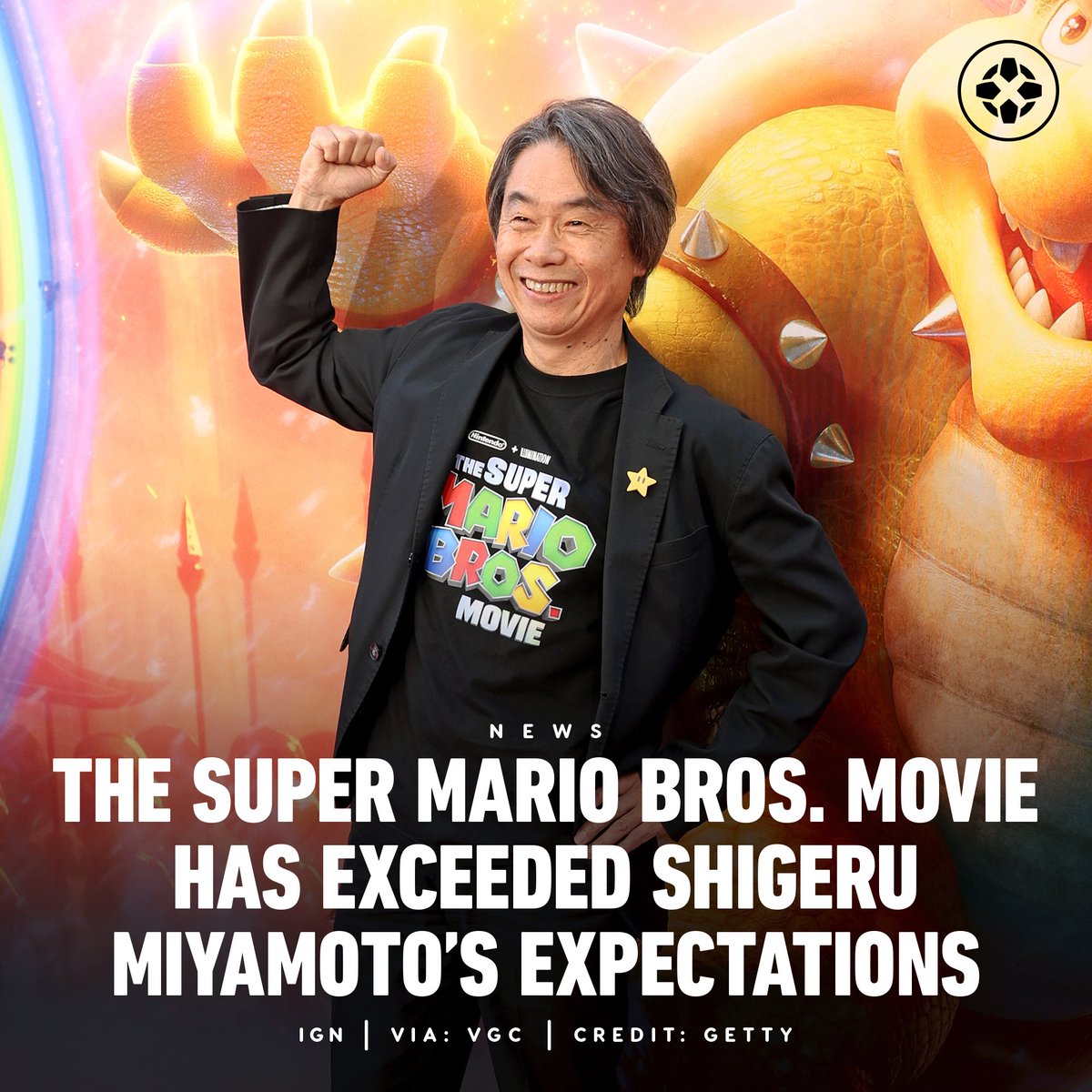 Don't Compare Him To Disney: Nintendo's Shigeru Miyamoto on The Super Mario  Bros. Movie - IGN