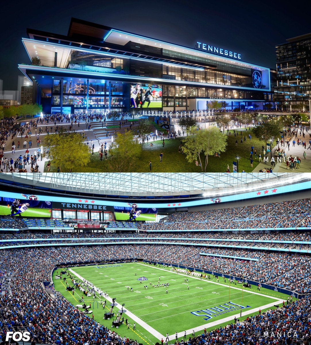 NEWS: Nashville Metro Council has approved the Tennessee Titans’ $2.1 billion stadium deal 26-12.

It’s the largest deal in Nashville history.