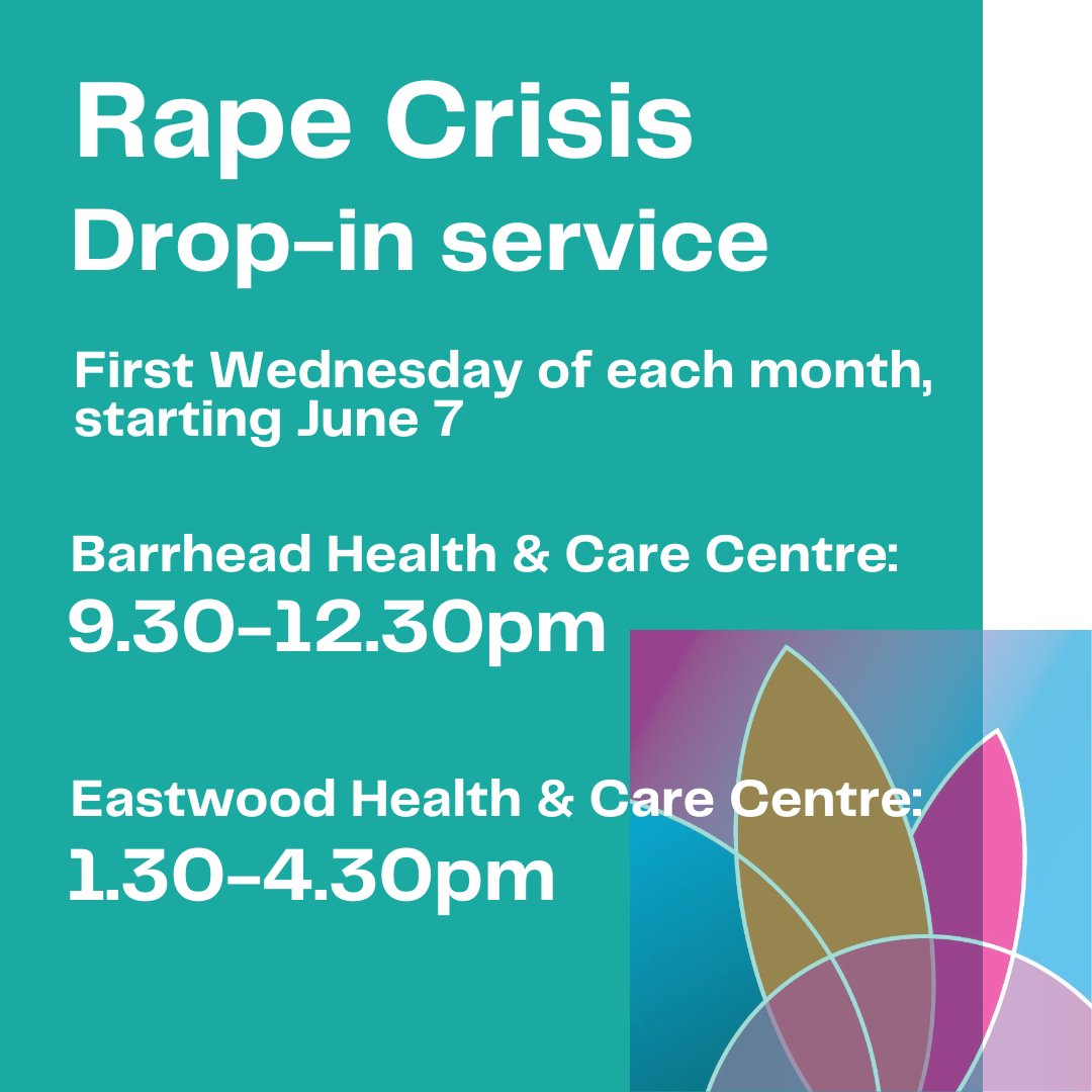 A new drop-in service will provide free and confidential support to women and girls who have been raped, sexually assaulted or sexually abused, no matter when this has happened in their lives. 

We can also help friends and family of a survivor.