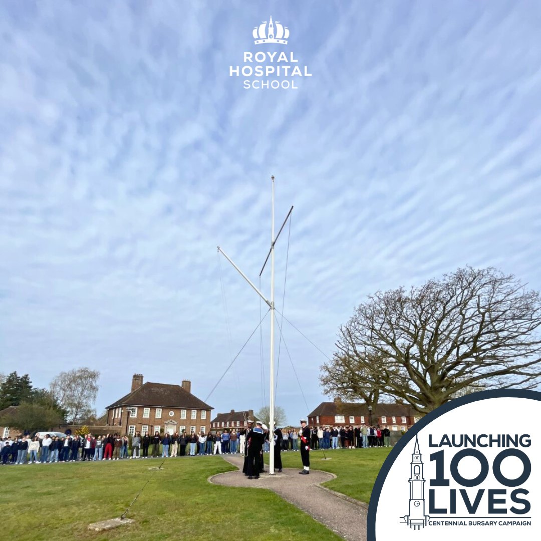 We formally launched our Giving Day activities with a Whole School Flag and raised the Launch 100 Lives flag for the first time!

Keep an eye on how much we have raised here: tinyurl.com/RHSDonorWall

Donate here: tinyurl.com/RHSDonation

#PartofRHS #Launch100Lives #RHSInspires