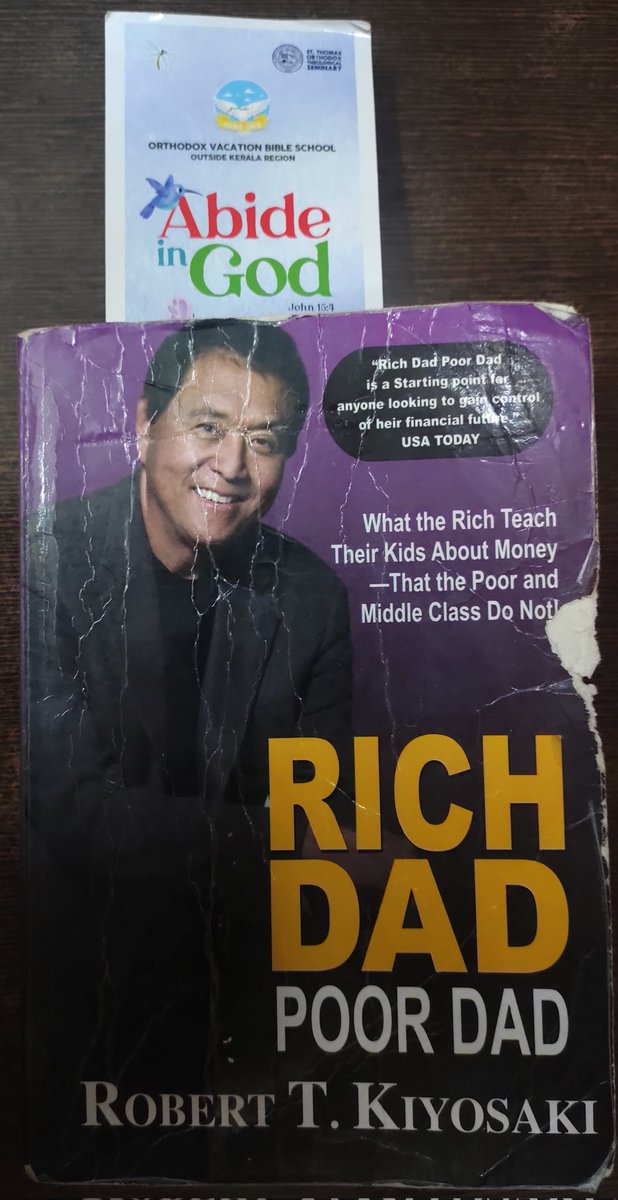 StefinSunny2's tweet photo. Finally!! Finally!! From cover to cover, I just completed reading my very first book, 'Rich Dad Poor Dad'. 

I will share my insights from the book and key points mentioned in the book that Rich Dad thought. 

Completion on 26th April 16:16. https://t.co/XrN5ltAoSa