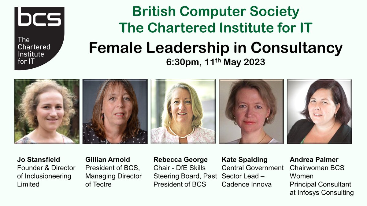 BCS Consultancy Specialist Group tweet media